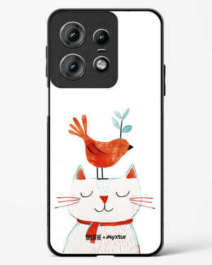 Whisker Perch [BREATHE] Glass Case Phone Cover (Motorola)