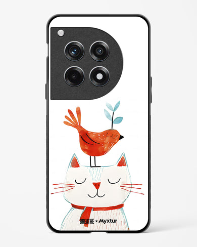 Whisker Perch [BREATHE] Glass Case Phone Cover (OnePlus)