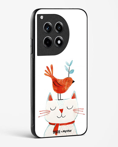 Whisker Perch [BREATHE] Glass Case Phone Cover (OnePlus)