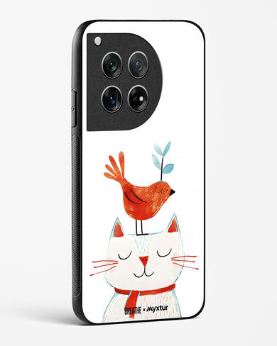 Whisker Perch [BREATHE] Glass Case Phone Cover (OnePlus)