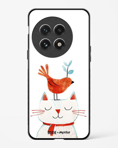 Whisker Perch [BREATHE] Glass Case Phone Cover (OnePlus)