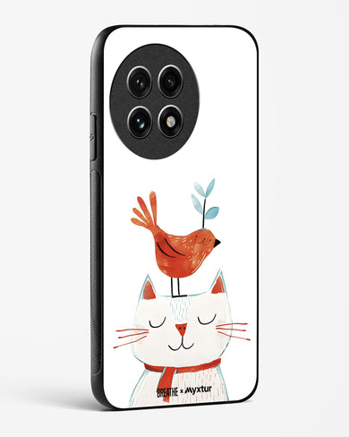 Whisker Perch [BREATHE] Glass Case Phone Cover (OnePlus)
