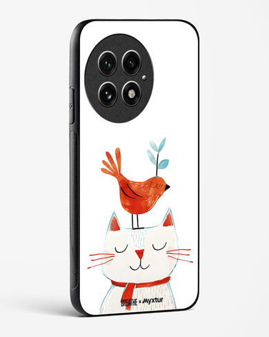 Whisker Perch [BREATHE] Glass Case Phone Cover (OnePlus)