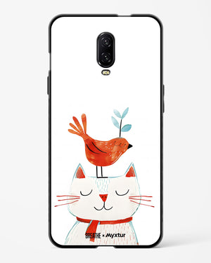 Whisker Perch [BREATHE] Glass Case Phone Cover (OnePlus)