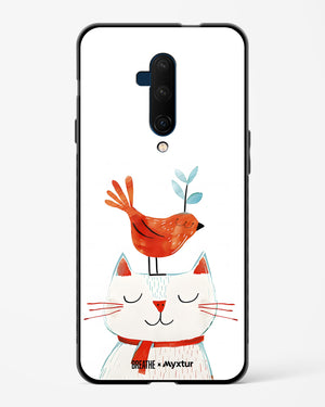 Whisker Perch [BREATHE] Glass Case Phone Cover-(OnePlus)