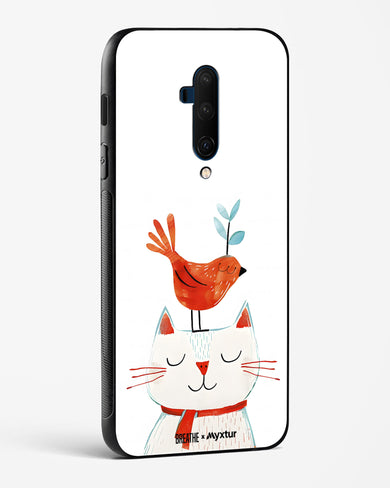 Whisker Perch [BREATHE] Glass Case Phone Cover (OnePlus)