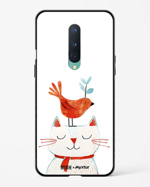 Whisker Perch [BREATHE] Glass Case Phone Cover (OnePlus)