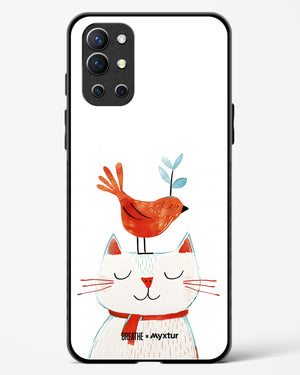Whisker Perch [BREATHE] Glass Case Phone Cover (OnePlus)
