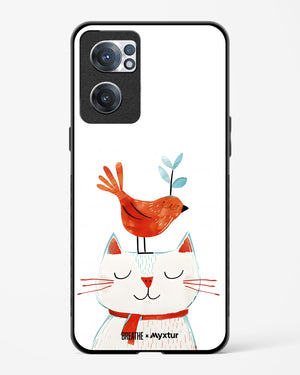 Whisker Perch [BREATHE] Glass Case Phone Cover (OnePlus)