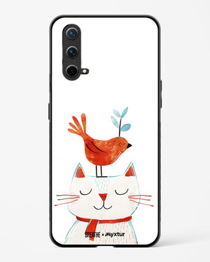 Whisker Perch [BREATHE] Glass Case Phone Cover (OnePlus)