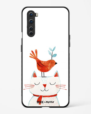 Whisker Perch [BREATHE] Glass Case Phone Cover (OnePlus)