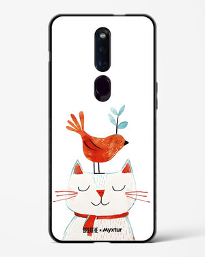 Whisker Perch [BREATHE] Glass Case Phone Cover (Oppo)