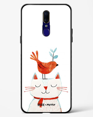 Whisker Perch [BREATHE] Glass Case Phone Cover (Oppo)