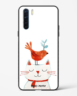 Whisker Perch [BREATHE] Glass Case Phone Cover (Oppo)