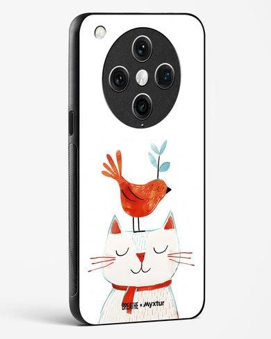 Whisker Perch [BREATHE] Glass Case Phone Cover (Oppo)