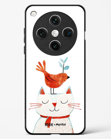 Whisker Perch [BREATHE] Glass Case Phone Cover (Oppo)