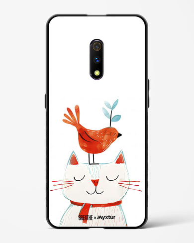 Whisker Perch [BREATHE] Glass Case Phone Cover (Oppo)