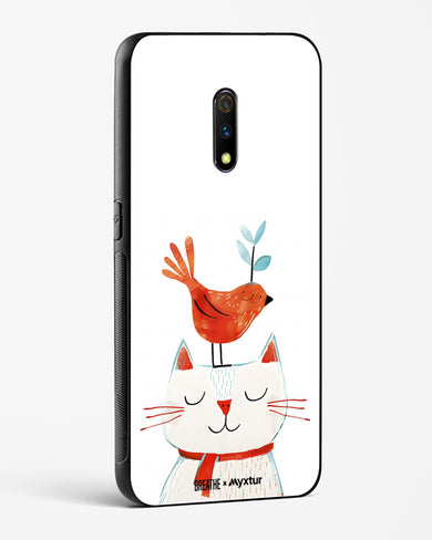 Whisker Perch [BREATHE] Glass Case Phone Cover (Oppo)