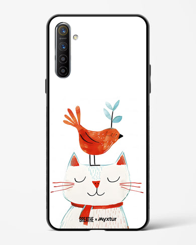 Whisker Perch [BREATHE] Glass Case Phone Cover (Oppo)