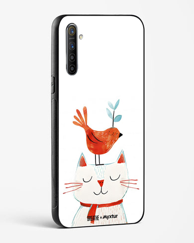 Whisker Perch [BREATHE] Glass Case Phone Cover (Oppo)