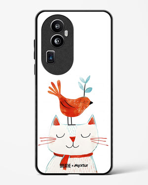 Whisker Perch [BREATHE] Glass Case Phone Cover (Oppo)