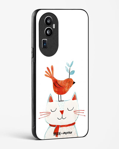 Whisker Perch [BREATHE] Glass Case Phone Cover (Oppo)
