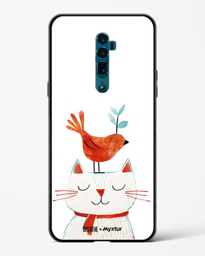 Whisker Perch [BREATHE] Glass Case Phone Cover (Oppo)
