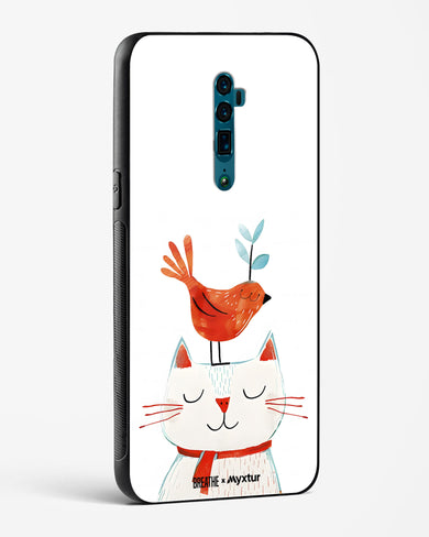 Whisker Perch [BREATHE] Glass Case Phone Cover (Oppo)