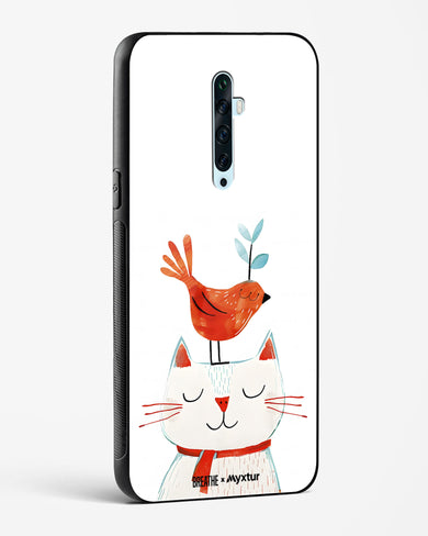 Whisker Perch [BREATHE] Glass Case Phone Cover (Oppo)
