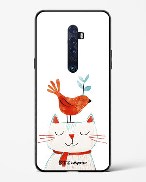Whisker Perch [BREATHE] Glass Case Phone Cover (Oppo)