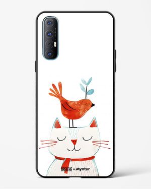 Whisker Perch [BREATHE] Glass Case Phone Cover (Oppo)
