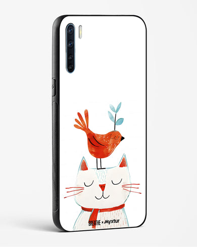 Whisker Perch [BREATHE] Glass Case Phone Cover (Oppo)