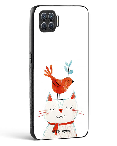 Whisker Perch [BREATHE] Glass Case Phone Cover (Oppo)