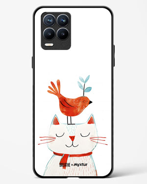 Whisker Perch [BREATHE] Glass Case Phone Cover (Realme)