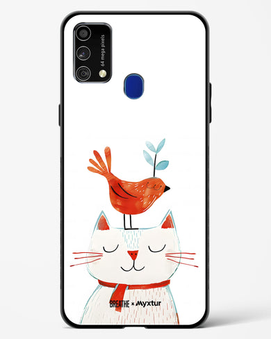 Whisker Perch [BREATHE] Glass Case Phone Cover (Samsung)