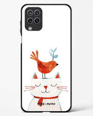 Whisker Perch [BREATHE] Glass Case Phone Cover (Samsung)