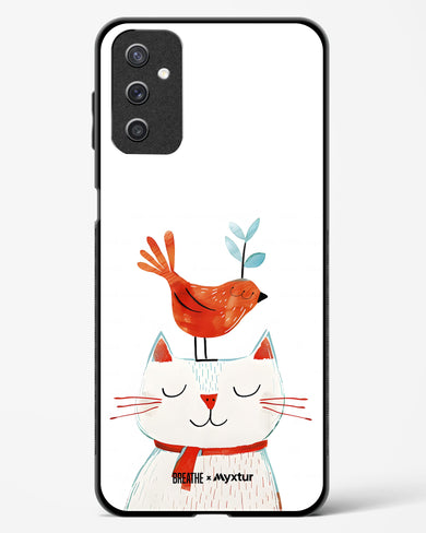 Whisker Perch [BREATHE] Glass Case Phone Cover (Samsung)