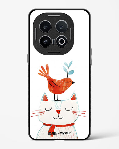 Whisker Perch [BREATHE] Glass Case Phone Cover (Vivo)