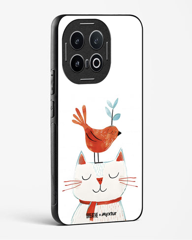 Whisker Perch [BREATHE] Glass Case Phone Cover (Vivo)
