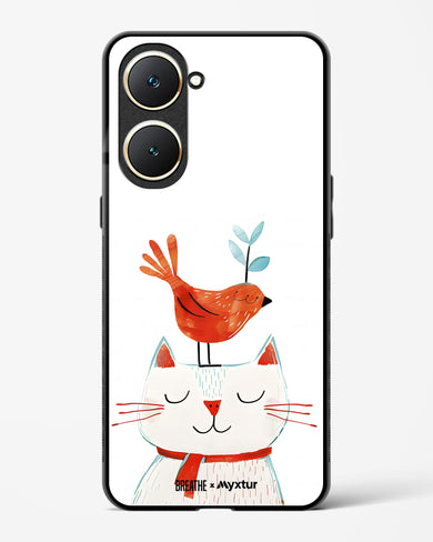 Whisker Perch [BREATHE] Glass Case Phone Cover (Vivo)