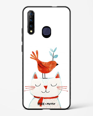 Whisker Perch [BREATHE] Glass Case Phone Cover (Vivo)