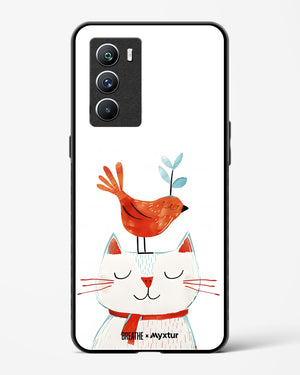 Whisker Perch [BREATHE] Glass Case Phone Cover (Vivo)