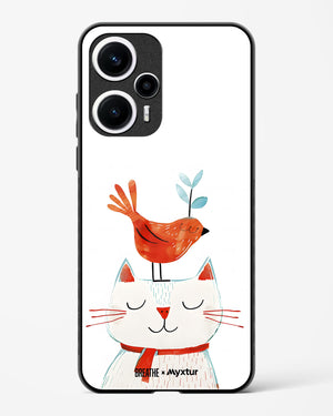 Whisker Perch [BREATHE] Glass Case Phone Cover-(Xiaomi)