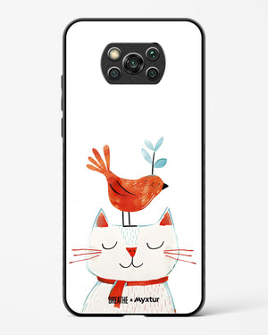 Whisker Perch [BREATHE] Glass Case Phone Cover-(Xiaomi)