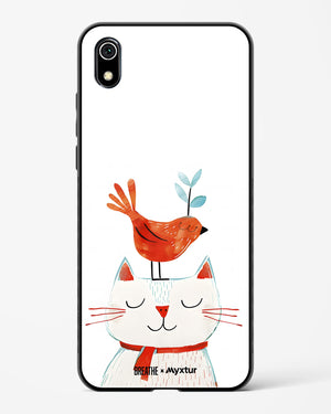 Whisker Perch [BREATHE] Glass Case Phone Cover-(Xiaomi)