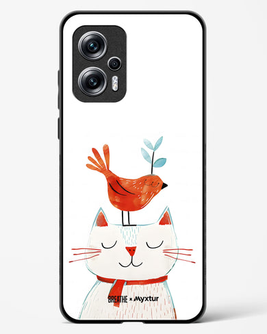 Whisker Perch [BREATHE] Glass Case Phone Cover-(Xiaomi)