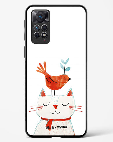 Whisker Perch [BREATHE] Glass Case Phone Cover-(Xiaomi)