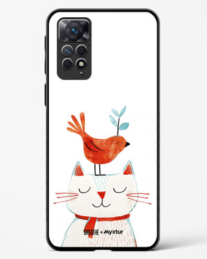 Whisker Perch [BREATHE] Glass Case Phone Cover-(Xiaomi)