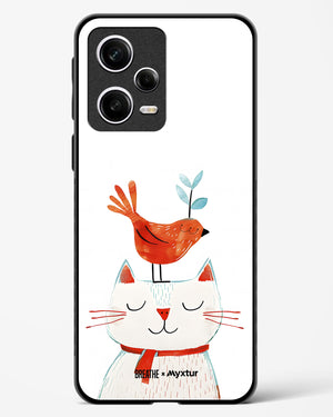 Whisker Perch [BREATHE] Glass Case Phone Cover-(Xiaomi)