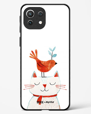 Whisker Perch [BREATHE] Glass Case Phone Cover-(Xiaomi)